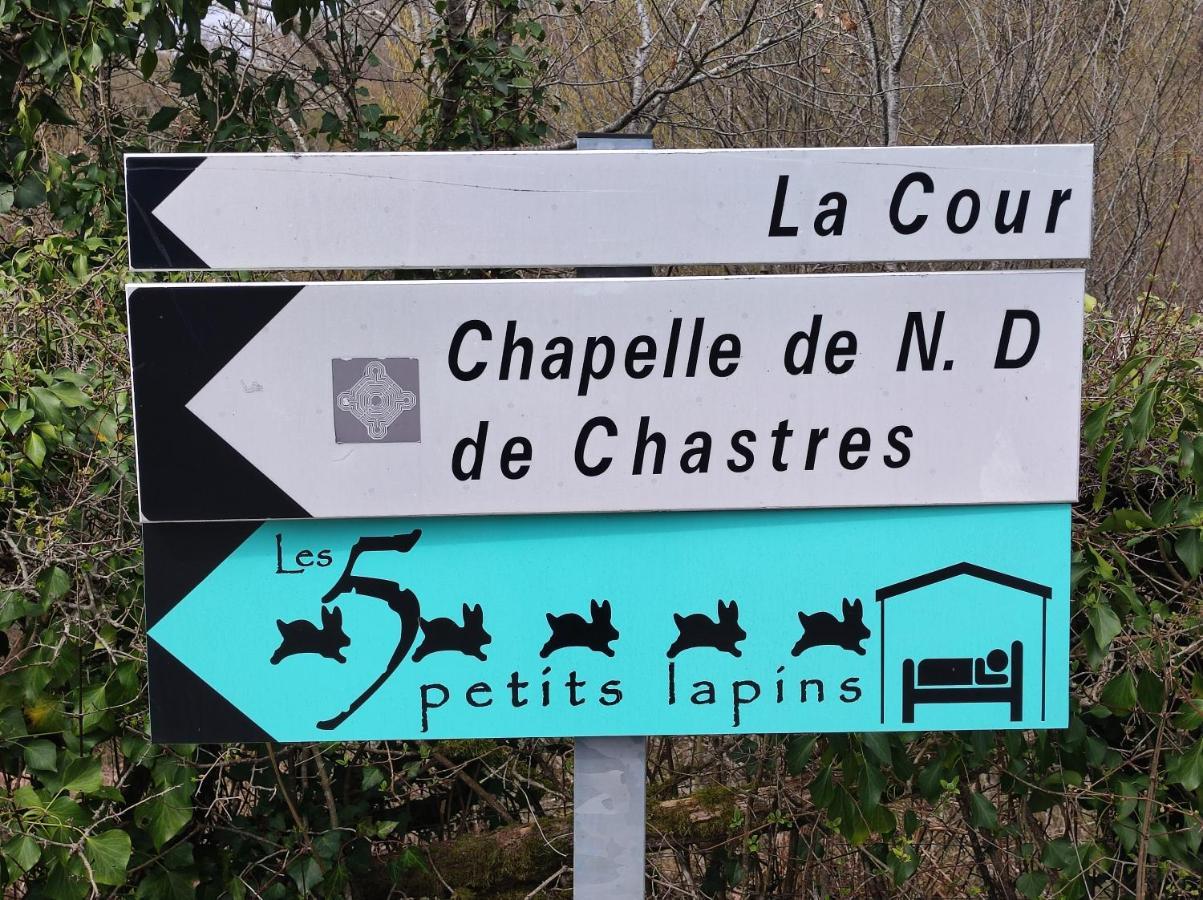 Les 5 Petits Lapins Bed & Breakfast Bar Exterior foto